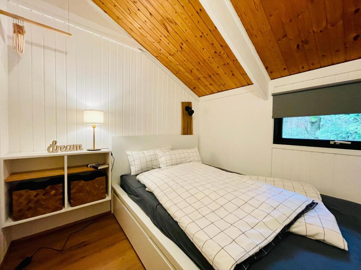 Ferienhaus Kleine Auszeit In Der Natur Mit Kamin, Yogamatten, Schoene Kueche Extertal Luaran gambar